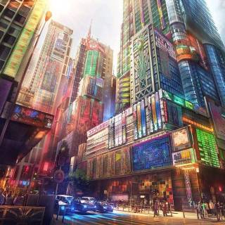 Japan urban wallpaper