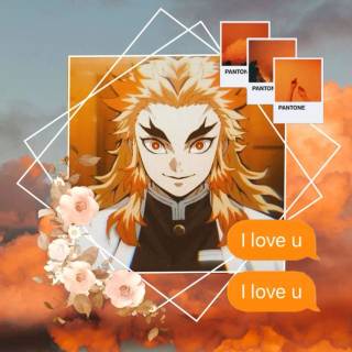 Rengoku cute wallpaper