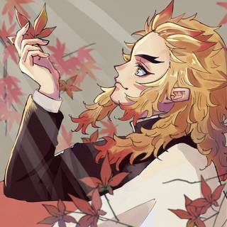 Rengoku cute wallpaper