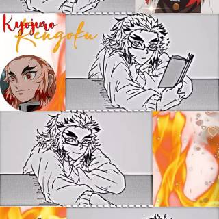 Rengoku cute wallpaper