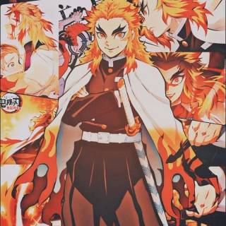 Rengoku cute wallpaper