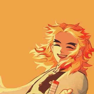 Rengoku cute wallpaper