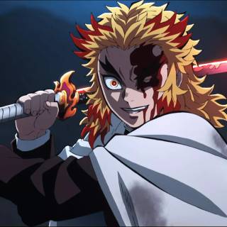 Rengoku cute wallpaper