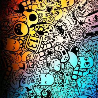 Cool doodle wallpaper