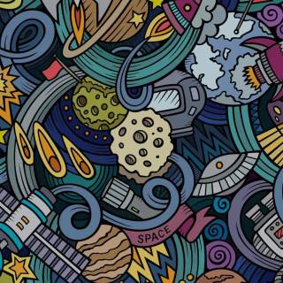 Cool doodle wallpaper