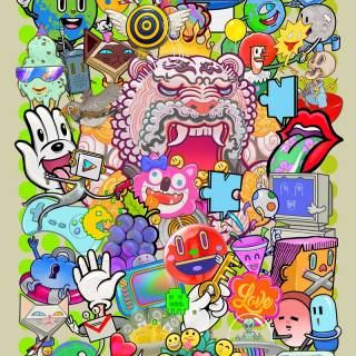 Cool doodle wallpaper