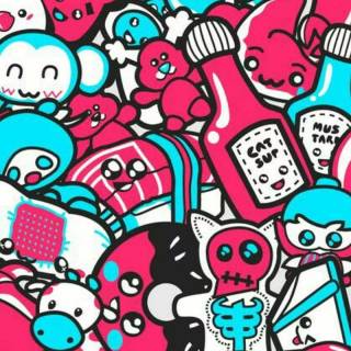 Cool doodle wallpaper
