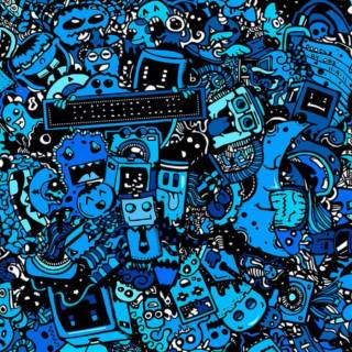 Cool doodle wallpaper