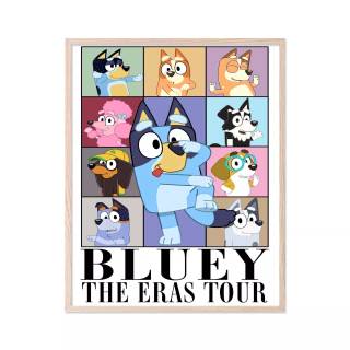 Preppy Bluey wallpaper
