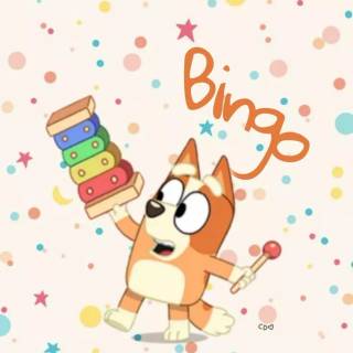 Preppy Bluey wallpaper