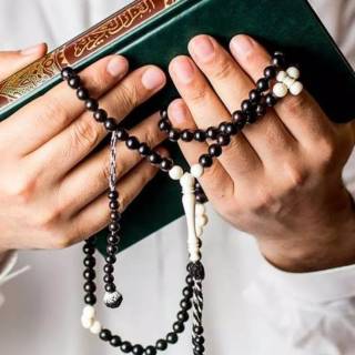 Islam praying hands landscape wallpaper