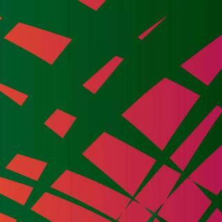 Red, green and purple wallpaper