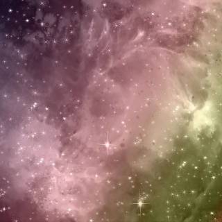 Red, green and purple wallpaper