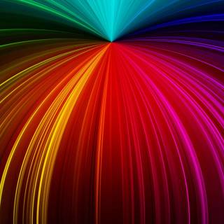 Red, green and purple wallpaper