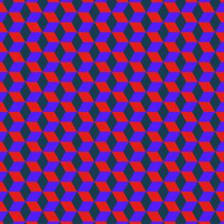 Red, green and purple wallpaper