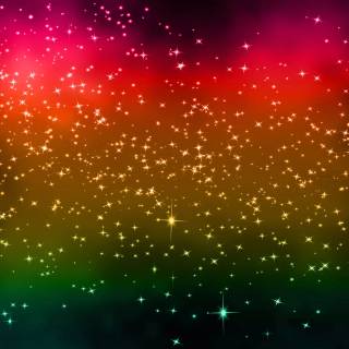 Red, green and purple wallpaper