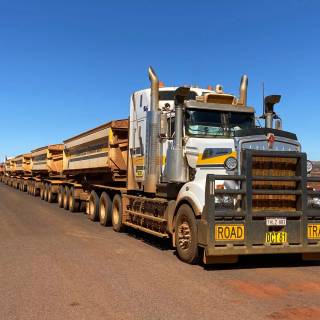 Australian road trains wallpaper