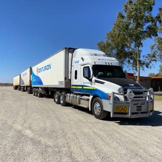 Australian road trains wallpaper