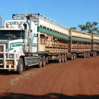 Australian road trains wallpaper