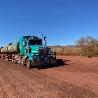 Australian road trains wallpaper