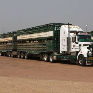 Australian road trains wallpaper