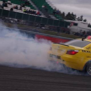 BMW M5 smoke 1920x1080 wallpaper