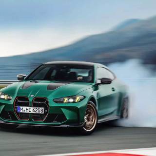 BMW M5 smoke 1920x1080 wallpaper