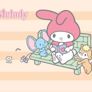 My Melody Chromebook wallpaper