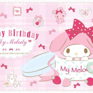 My Melody Chromebook wallpaper