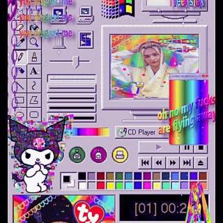 Kidcore Kpop wallpaper