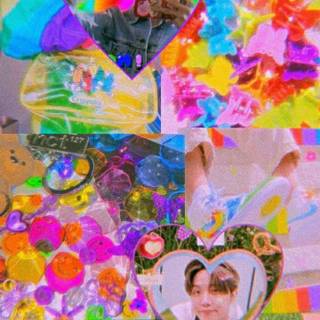 Kidcore Kpop wallpaper