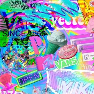 Kidcore Kpop wallpaper