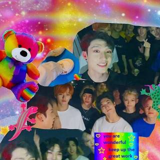 Kidcore Kpop wallpaper