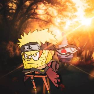 Spongebob Naruto wallpaper