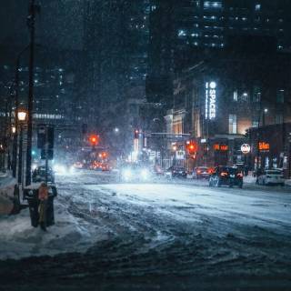 Snow weather wallpaper