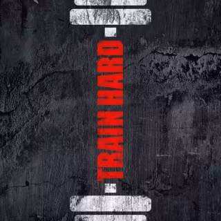 Train Hard wallpaper