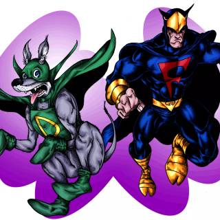 Blue Falcon wallpaper