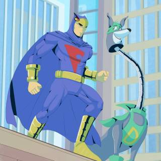 Blue Falcon wallpaper