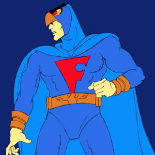 Blue Falcon wallpaper