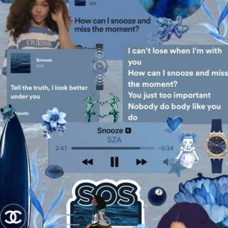 SZA Snooze wallpaper