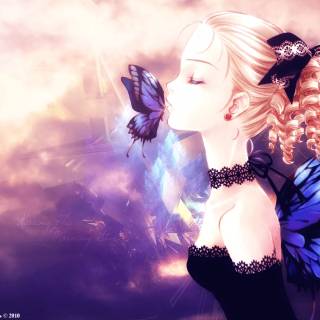 Anime fairy desktop wallpaper