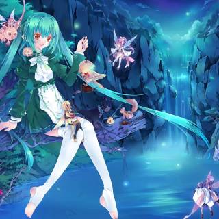 Anime fairy desktop wallpaper