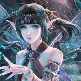 Anime fairy desktop wallpaper