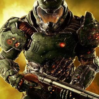 Classic Doom desktop wallpaper