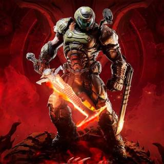 Classic Doom desktop wallpaper