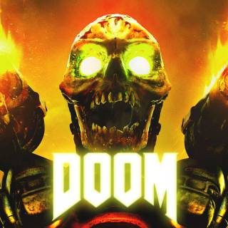 Classic Doom desktop wallpaper