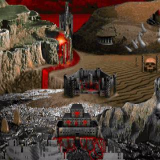 Classic Doom desktop wallpaper