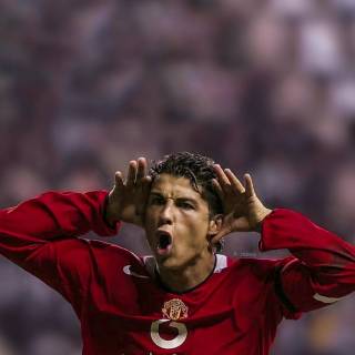 Cristiano Ronaldo Manchester United wallpaper