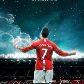 Cristiano Ronaldo Manchester United wallpaper
