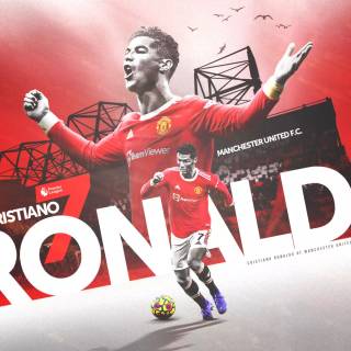 Cristiano Ronaldo Manchester United wallpaper